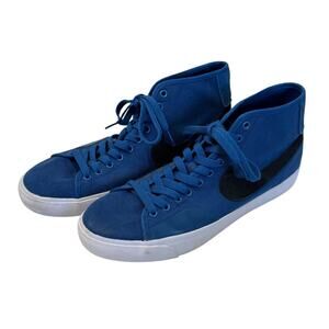 NIKE SB Blazer Court Mid Top Premium Skate Mens Shoes Sz 10.5 Marina Royal Blue